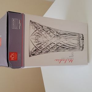 Italian Crystal Flower Vase